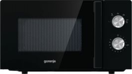 Мікрохвильова піч Gorenje, 17л, мех. керув., 700Вт, чорний