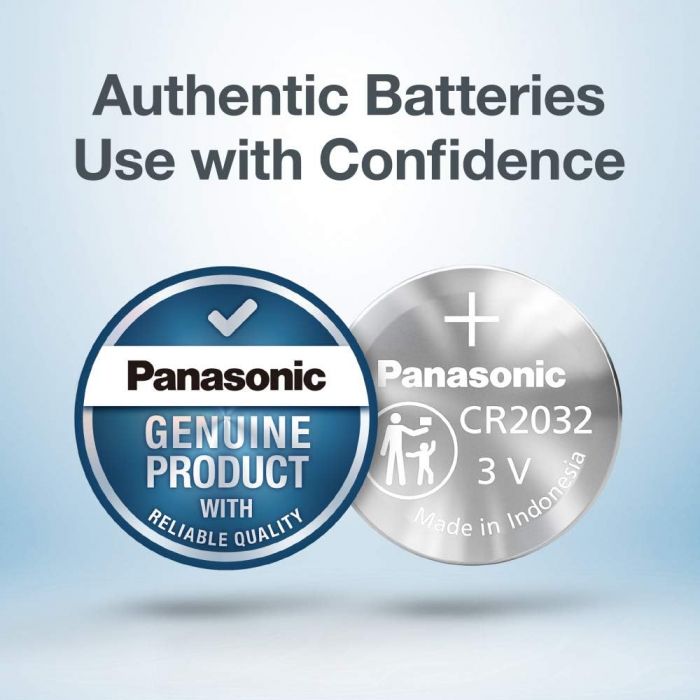 Батарейка Panasonic літієва CR2032 блістер, 1 шт.