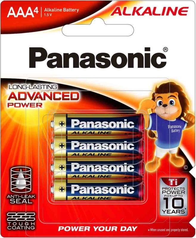 Батарейка Panasonic ALKALINE POWER лужна AAA блістер, 4 шт.