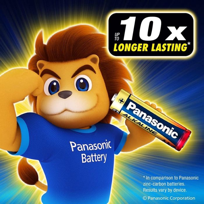 Батарейка Panasonic ALKALINE POWER лужна AAA блістер, 4 шт.