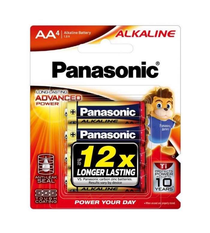 Батарейка Panasonic ALKALINE POWER лужна AA блістер, 4 шт.