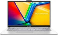 Ноутбук ASUS Vivobook GO 15 E1504FA-BQ2770 15.6" FHD IPS, AMD R3 30, 8GB, F512GB, UMA, NoOS, Сріблястий