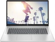 Ноутбук HP 17-cp2044ua 17.3" FHD IPS AG, R5-7520U, 8GB, F512GB, UMA, DOS, сріблястий