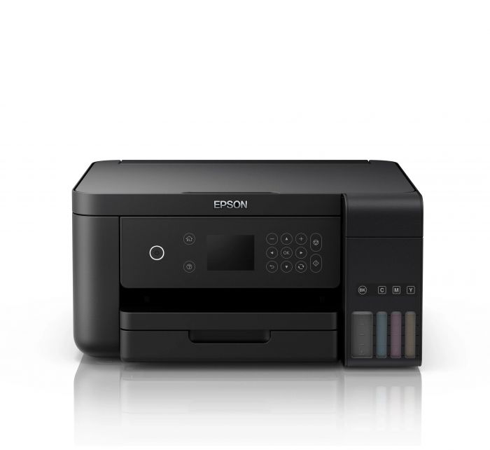 БФП ink color A4 Epson EcoTank L6360 35_23 ppm Duplex USB Ethernet Wi-Fi 4 inks Black Pigment