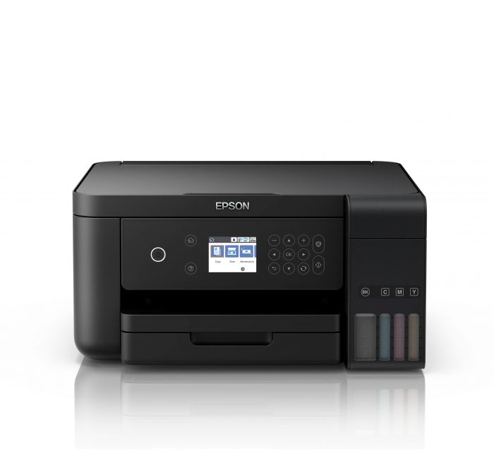 БФП ink color A4 Epson EcoTank L6360 35_23 ppm Duplex USB Ethernet Wi-Fi 4 inks Black Pigment