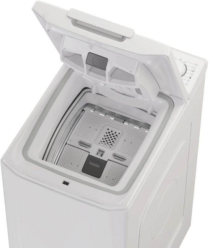 Пральна машина Candy вертикальна, 7кг, 1200, A, 60см, дисплей, білий
