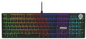 Клавіатура механічна MSI FORGE GK320 RED UA, чорний