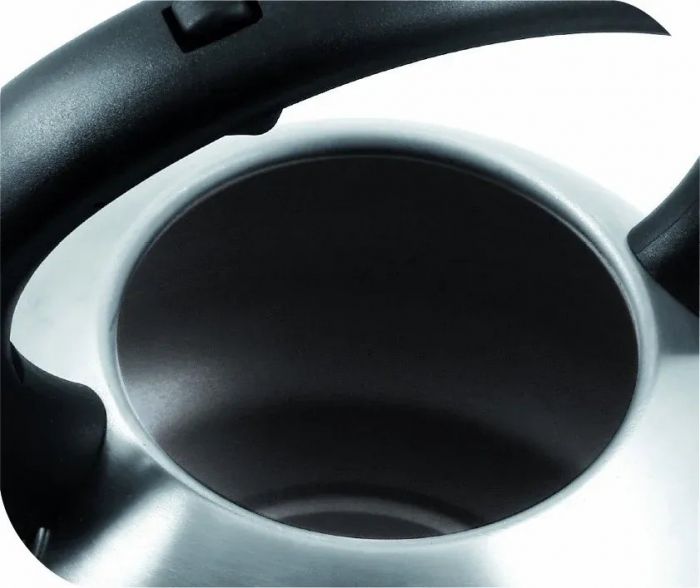 Чайник зі свистком Tefal Duetto+, 2.5л, нержавіюча сталь, сталевий, чорний