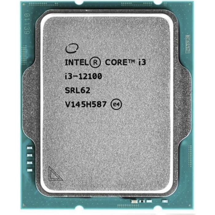 Центральний процесор Intel Core i3-12100 4C/8T 3.3GHz 12Mb LGA1700 60W TRAY