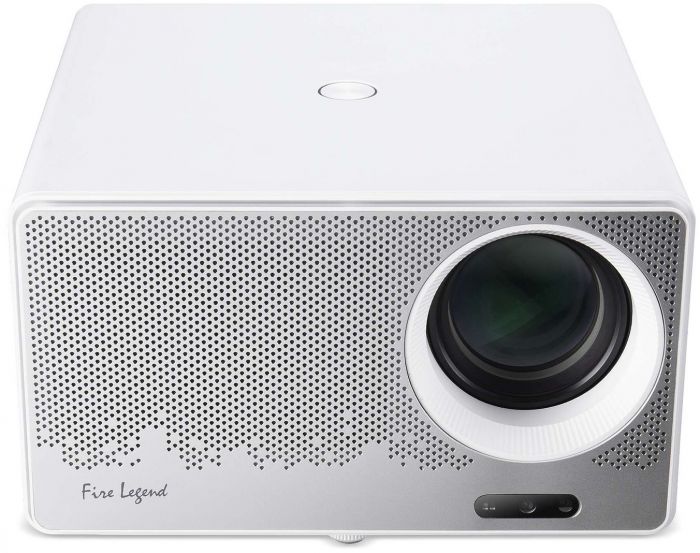 Проєктор AOpen QU80GTV FHD, 800 lm, LED, 1.27, WiFi, сірий, GoogleTV