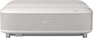 Проєктор Epson EH-LS670W UHD, 3600 lm, LASER, 0.25, WiFi, білий