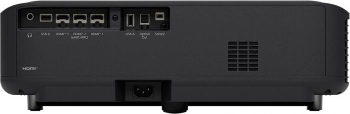 Проєктор Epson EH-LS670B UHD, 3600 lm, LASER, 0.25, WiFi, чорний