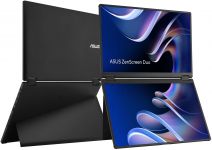 Монітор портативний Asus 2x14" ZenScreen DUO MB14FCD mHDMI, 2xUSB-C, IPS, 1920x1200, 16:10, sRGB 100%, HDR10, Sleeve