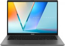 Ноутбук ASUS Vivobook S14 S3407VA-LY101 14" WUXGA IPS, Intel 7 240H, 16GB, F512GB, UMA, NoOS, Сірий