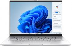 Ноутбук ASUS Zenbook 14 UX3405CA-ST782X 14" 3K OLED, Intel Ultra 9 285H, 32GB, F1TB, UMA, Win11P, Сріблястий