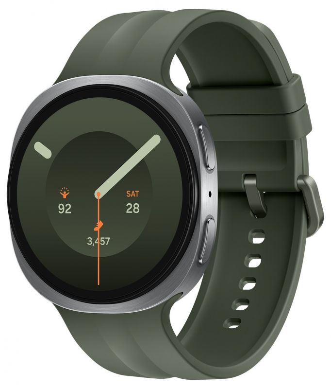Смарт-годинник Samsung Galaxy Watch 9 44мм (L350) 1.47", 480x480, sAMOLED, BT 5.4, NFC, 2/32ГБ, сріблястий