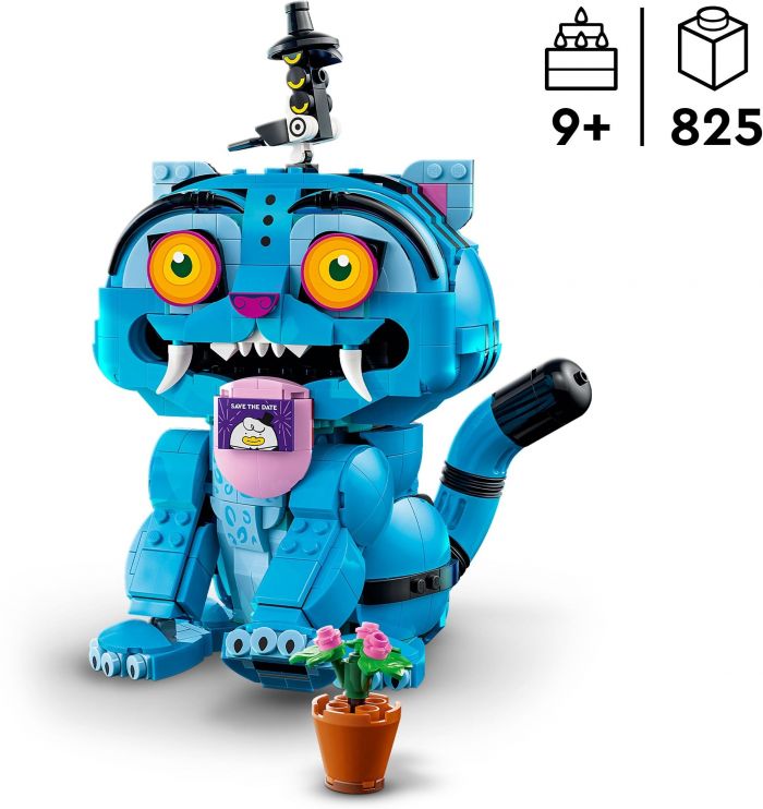 Конструктор LEGO KPop Demon Hunters Тигр Дерпі та пташка Сассі
