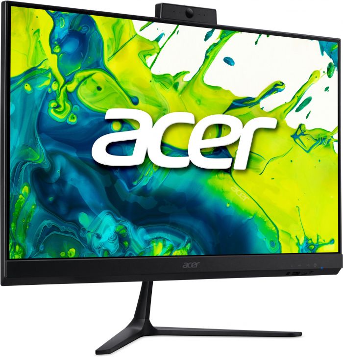 Комп'ютер персональний моноблок Acer Aspire C24-2G 23.8" FHD, AMD R5-7430U, 16GB, F512GB, UMA, WiFi, кл+м, Lin, чорний