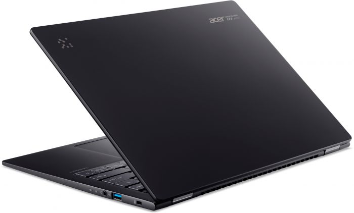 Ноутбук Acer TravelMate TMP614-54 14" WUXGA IPS, Intel U7-256V, 16GB, F512GB, UMA, Win11P, чорний