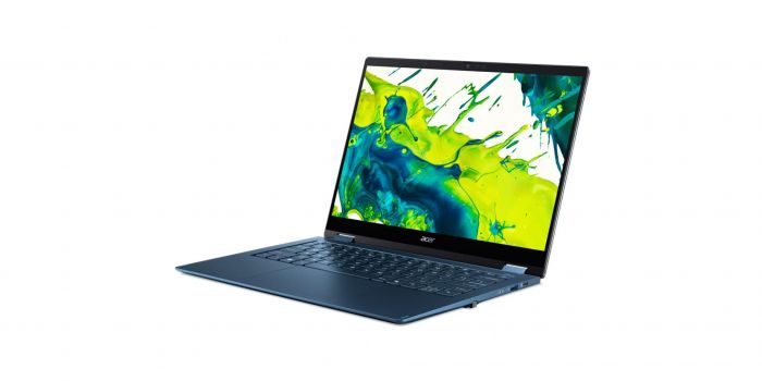 Ноутбук Acer Swift Spin 14 AI SFSP14-Q51T 14" WUXGA IPS Touch, Qualcomm X2E-78100, 16GB, F512GB, UMA, Win11, синій