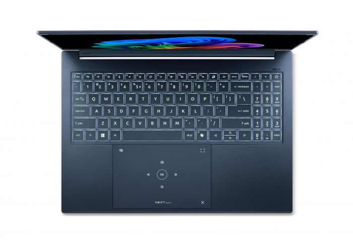 Ноутбук Acer Swift Go 16 SFG16-A71 16" WUXGA OLED, AMD R5-430, 16GB, F512GB, UMA, Win11, синій