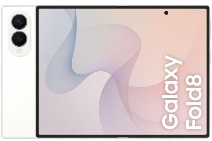 Смартфон Samsung Galaxy Fold 8 5G (F971) 7.6"/5.5" 12/512ГБ, 1SIM, 4800мА•год, кремовий