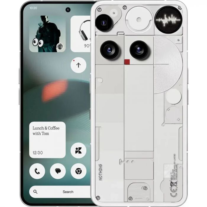 Смартфон Nothing Phone (3) 5G 6.67" 16/512ГБ, 2SIM, 5150мА•год, білий