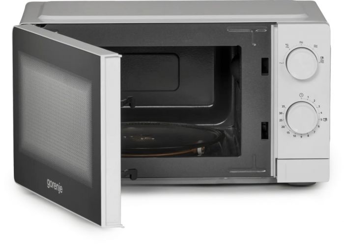 Мікрохвильова піч Gorenje, 20л, мех. керув., 700Вт, білий