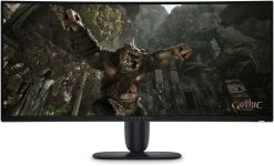 Монітор DELL 34" AW3426DWM 2xHDMI, DP, USB, VA, 3440x1440, 21:9, 240Hz, 1ms, DCI-P3 95%, CURVED, FreeSync, HDR 400