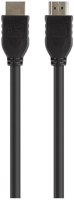 Кабель Belkin HDMI (M/M) 1.5м, High Speed Ethernet, Nickel plated, чорний