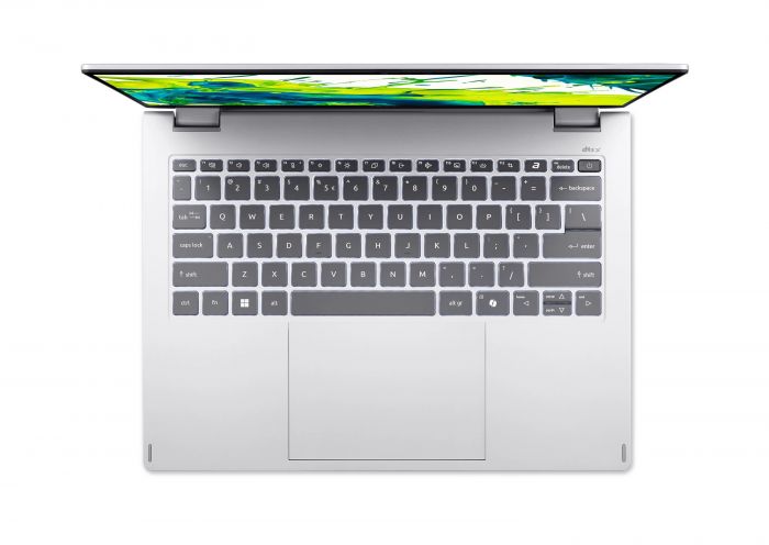 Ноутбук Acer Swift Spin 14 AI SFSP14-I51T 14" WUXGA IPS Touch, Intel U9-386H, 16GB, F512GB, UMA, Win11, сріблястий