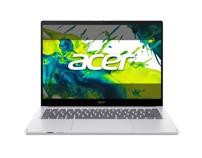Ноутбук Acer Swift Spin 14 AI SFSP14-I51T 14" WUXGA IPS Touch, Intel U9-386H, 16GB, F512GB, UMA, Win11, сріблястий