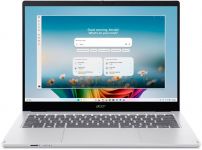 Ноутбук Acer Swift Spin 14 AI SFSP14-I51T 14" WUXGA IPS Touch, Intel U9-386H, 16GB, F512GB, UMA, Win11, сріблястий