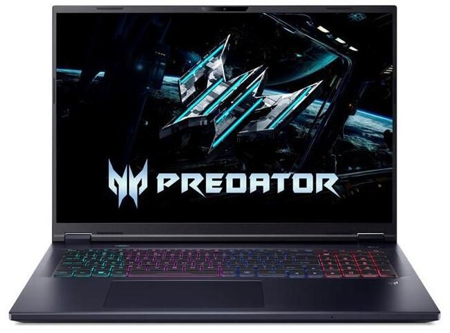 Ноутбук Acer Predator Helios Neo 18 AI PHN18-I71 18" WQXGA IPS, Intel U7-270HX, 32GB, F1TB, NVD5070-8, Lin, чорний