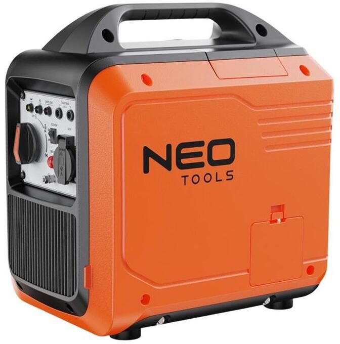 Генератор бензиновий інверторний Neo Tools 230В, 1.8/2.0кВт, ручний стартер, 18кг