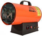 Теплова гармата газова Vitals GHB-303Т, акумуляторна 18В, 18-30кВт, 120м2, IP24, 5.2кг