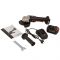 Шліфмашина кутова акумуляторна Vitals Professional ALs 18125v BS Kit SmartLine+ 125мм 18В акб 1х4А·год 1000об/хв кейс 3.75кг