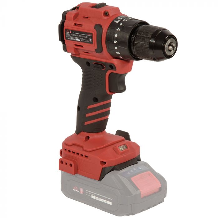 Шурупокрут-дриль акумуляторний Vitals Master AU 1850 BL SmartLine+ 18В 50Нм 0-450·1700об/хв кейс 0.9кг без АКБ та ЗП