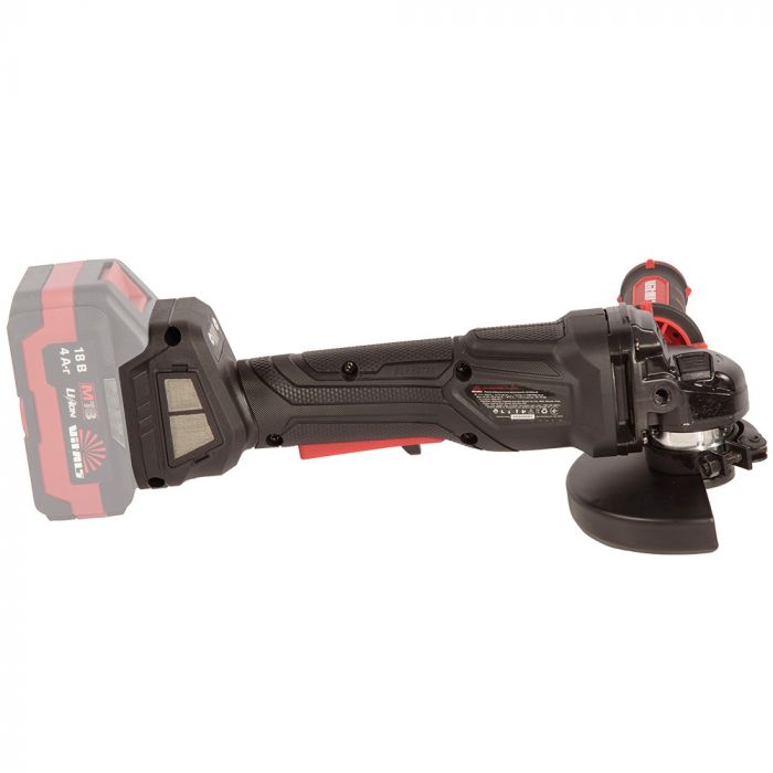 Шліфмашина кутова акумуляторна Vitals Professional ALs 18125MOkv BL 125мм 18В 9000об/хв 1.4кг без АКБ та ЗП