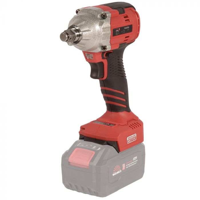 Гайковерт ударний акумуляторний Vitals Master AT 1838 BL SmartLine+ 18В 2500об/хв 380Нм 1/2" 2 швидкості 1.15кг без АКБ та ЗП