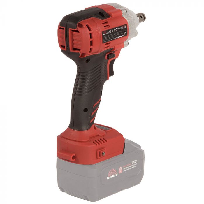 Гайковерт ударний акумуляторний Vitals Master AT 1838 BL SmartLine+ 18В 2500об/хв 380Нм 1/2" 2 швидкості 1.15кг без АКБ та ЗП