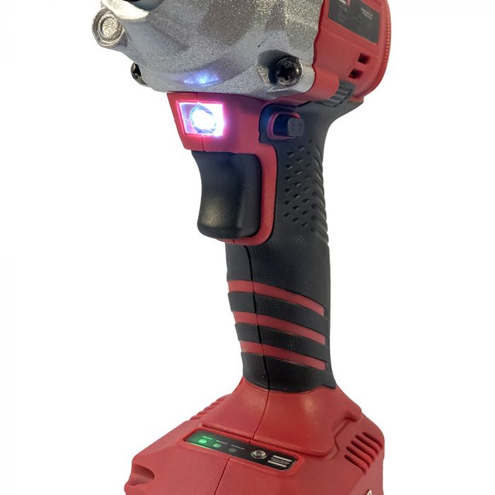 Гайковерт ударний акумуляторний Vitals Master AT 1838 BL SmartLine+ 18В 2500об/хв 380Нм 1/2" 2 швидкості 1.15кг без АКБ та ЗП