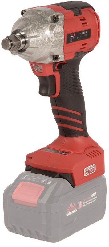 Гайковерт ударний акумуляторний Vitals Master AT 1838 BL SmartLine+ 18В 2500об/хв 380Нм 1/2" 2 швидкості 1.15кг без АКБ та ЗП