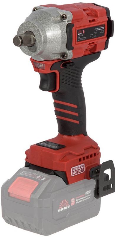 Гайковерт ударний акумуляторний Vitals Master AT 1850 BL SmartLine+ 18В 2300об/хв 500Нм 1/2" 3 швидкості 1.6кг без АКБ та ЗП