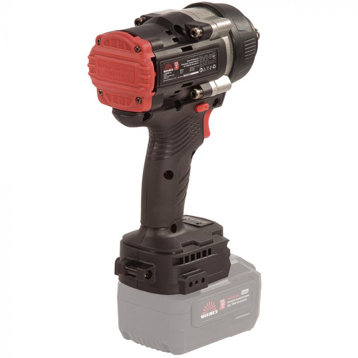 Гайковерт ударний акумуляторний Vitals Professional AT 1880 BL SmartLine+ 18В 2700об/хв 800Нм 1/2" 3 швидкості 1.9кг без АКБ та ЗП