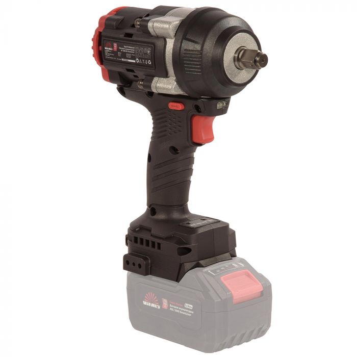 Гайковерт ударний акумуляторний Vitals Professional AT 1880 BL SmartLine+ 18В 2700об/хв 800Нм 1/2" 3 швидкості 1.9кг без АКБ та ЗП