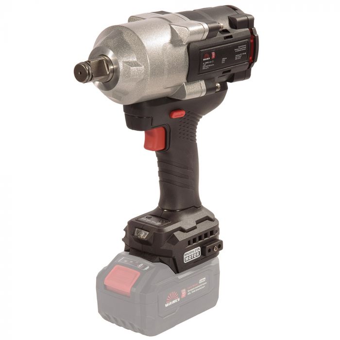 Гайковерт ударний акумуляторний Vitals Professional AT 18100 BL SmartLine+ 18В 1800об/хв 1000Нм 3/4" 3 швидкості 3.3кг без АКБ та ЗП