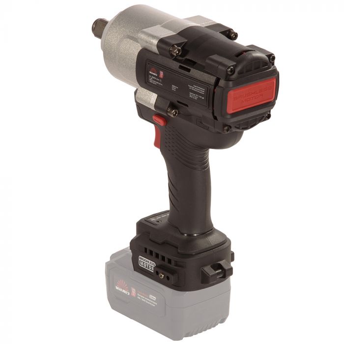 Гайковерт ударний акумуляторний Vitals Professional AT 18100 BL SmartLine+ 18В 1800об/хв 1000Нм 3/4" 3 швидкості 3.3кг без АКБ та ЗП