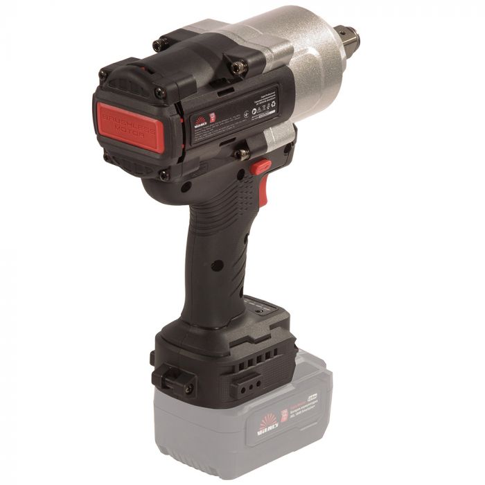 Гайковерт ударний акумуляторний Vitals Professional AT 18100 BL SmartLine+ 18В 1800об/хв 1000Нм 3/4" 3 швидкості 3.3кг без АКБ та ЗП