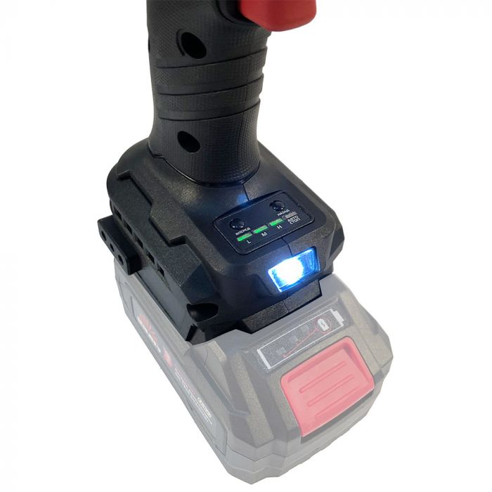 Гайковерт ударний акумуляторний Vitals Professional AT 18100 BL SmartLine+ 18В 1800об/хв 1000Нм 3/4" 3 швидкості 3.3кг без АКБ та ЗП